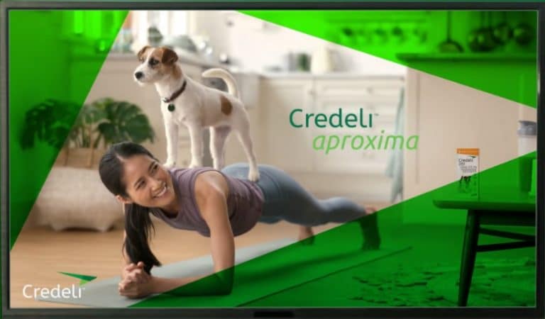 Elanco Saúde Animal lança sua nova campanha publicitária para divulgação do Credeli, comprimido que protege cães contra carrapatos e pulgas.
