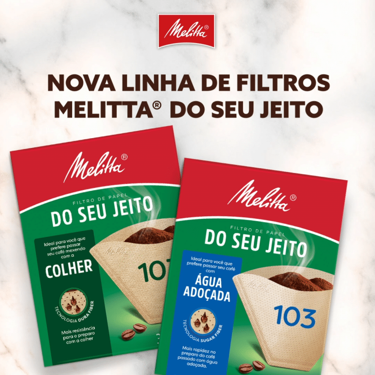 Melitta apresenta a linha de filtros 'Do seu Jeito'.