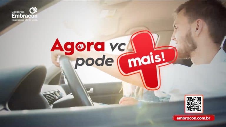Consórcio Embracon apresenta campanha, criada pela Tridente.ag, que coloca as pessoas mais perto do sonho de trocar de carro e casa.