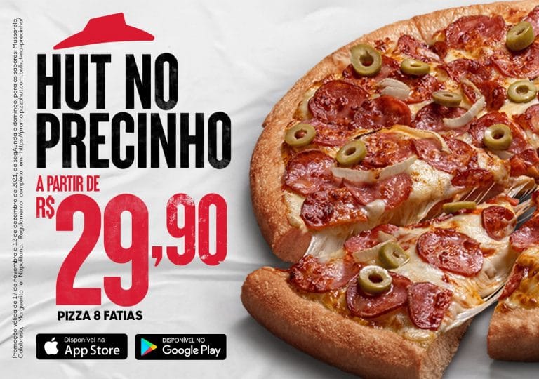 Pizza Hut convoca MC Mirella para Black Friday.