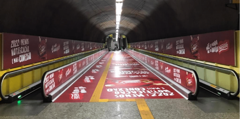A Nestlé desenvolveu uma experiência sensorial para o público que utiliza trens e metrôs nas cidades de São Paulo e Rio de Janeiro.