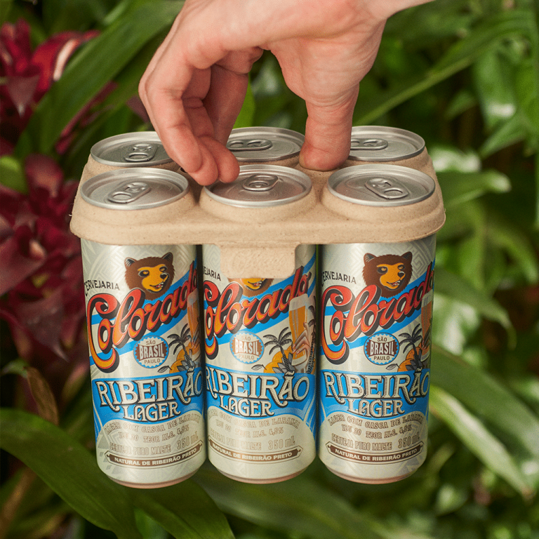 A Cervejaria Colorado traz para o mercado uma solução de embalagem sustentável e descartável, produzida com reaproveitamentos agrícolas.