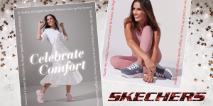 A Skechers anuncia o lançamento de sua campanha de final de ano, a primeira produzida localmente com a atriz brasileira Deborah Secco.