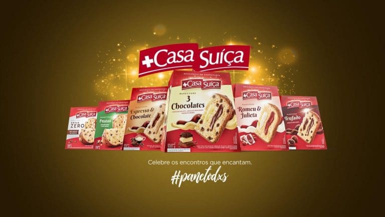 Hagens escolheu os encontros inesquecíveis para ilustrar a ação de Natal da Casa Suíça, divisão de bolos e panettones do Grupo Marilan.