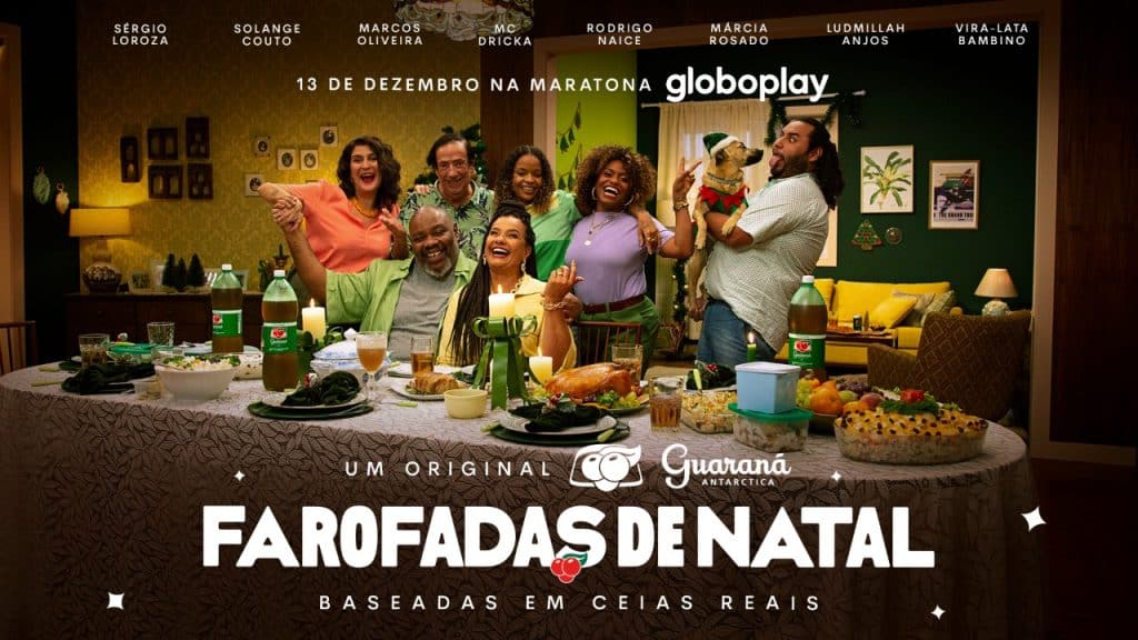 Guaraná Antarctica homenageia os brasileiros e mostra como é a verdadeira festa nas casas pelo país, com o especial: "Farofadas de Natal".