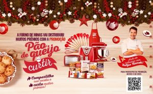 A Forno de Minas lançou uma promoção para o Natal, para estimular os apaixonados por pão de queijo a criar receitas com o produto da marca.