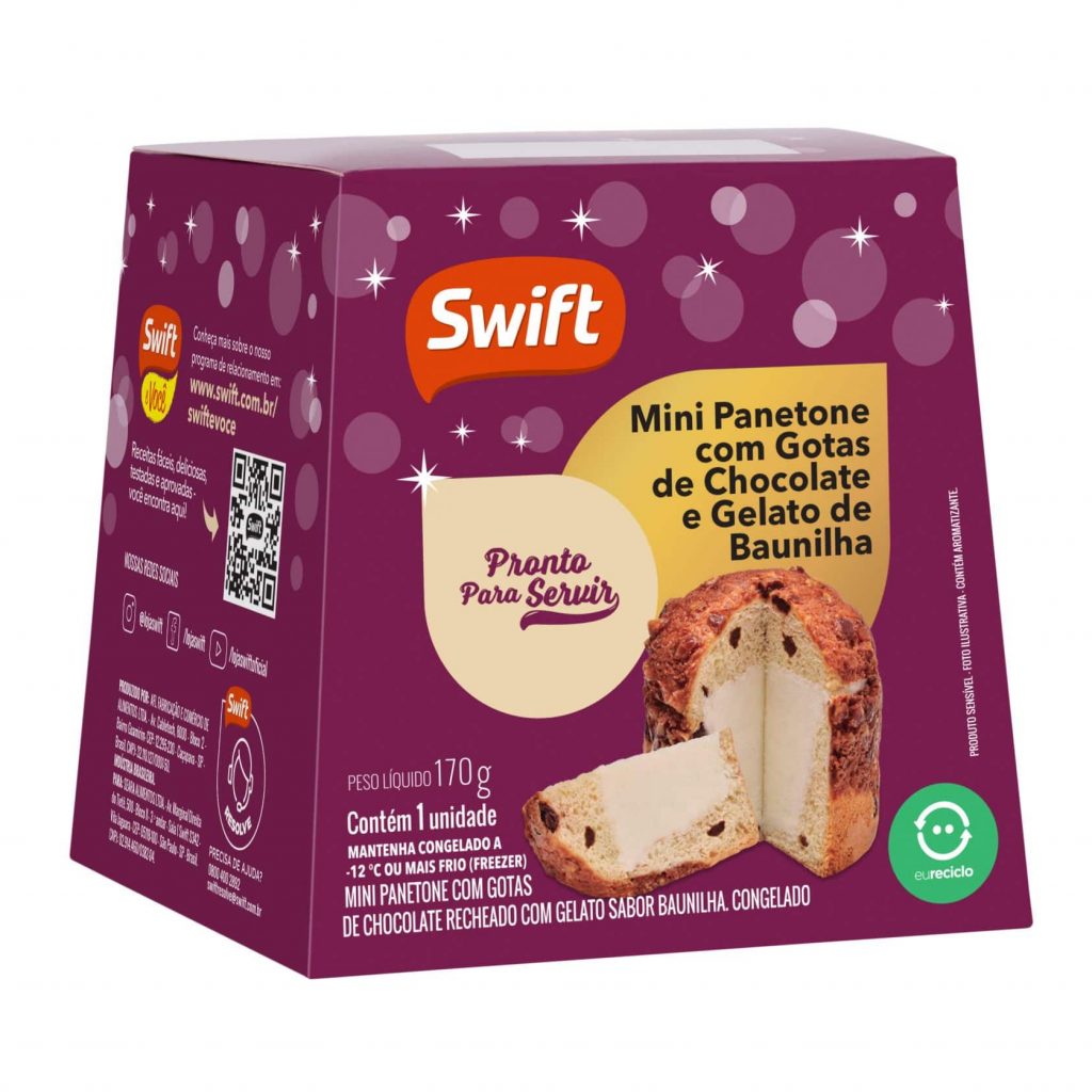 A Swift, pensando em oferecer ainda mais variedade para as festas de fim de ano, acaba de lançar a sua primeira linha exclusiva de natalinos.