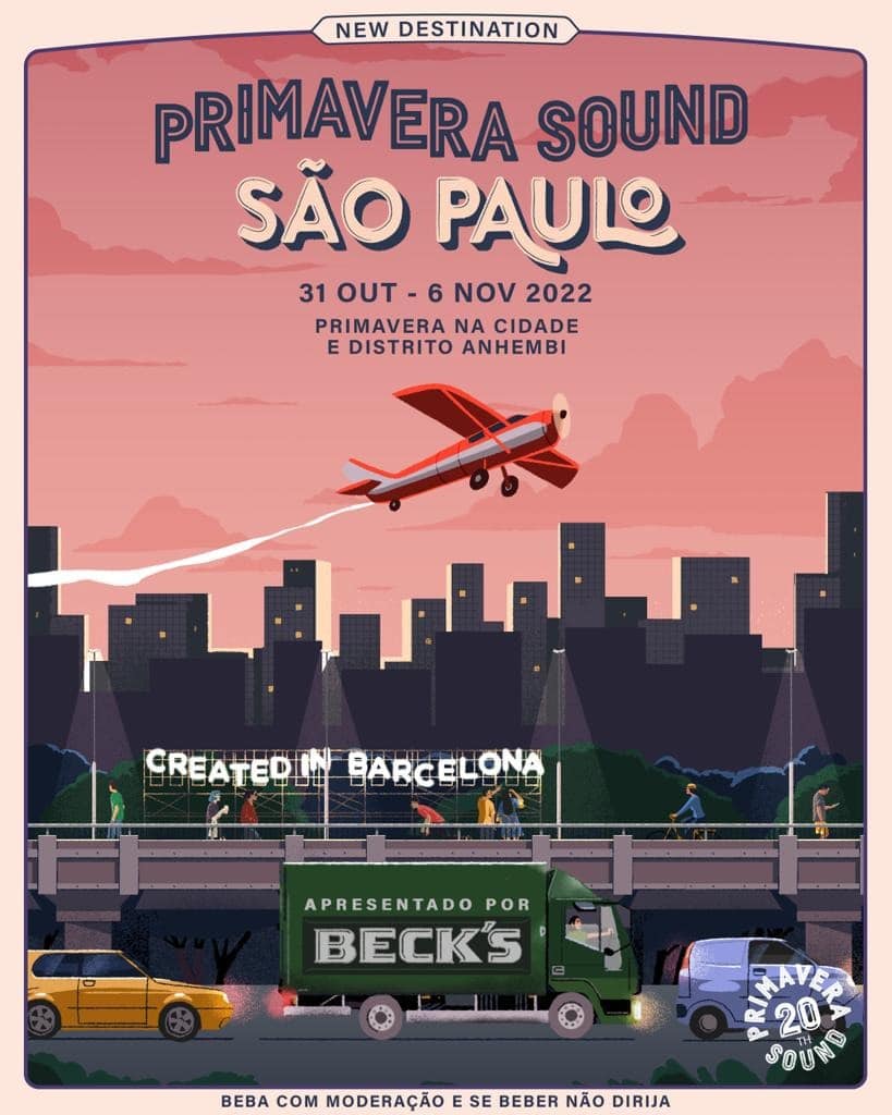 Primavera Sound chega a São Paulo, apresentado por Beck's
