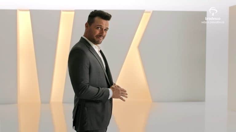 Rodrigo Lombardi em campanha da Bradesco Seguros