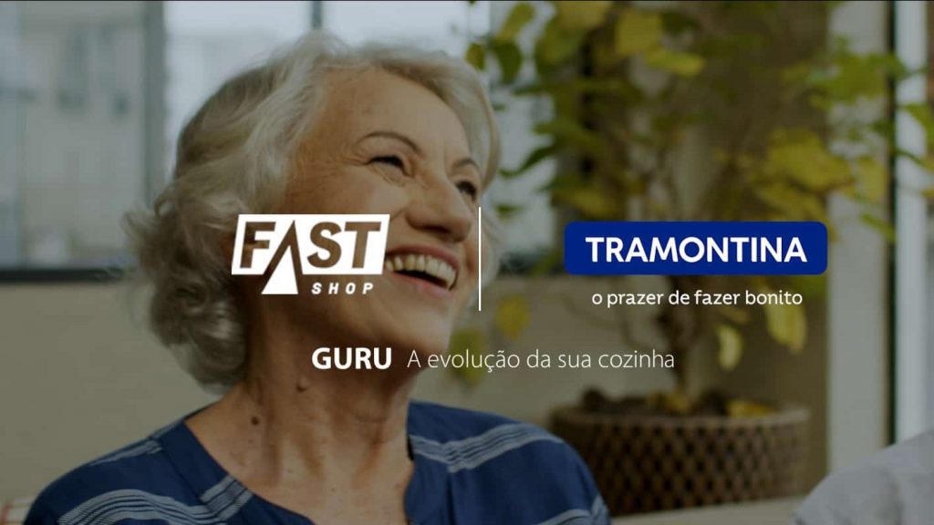 A Fast Shop escolheu a RREC para criar e produzir a série de branded content da Tramontina, que promove o cooktop inteligente GURU.