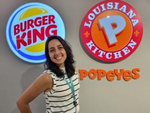 A BK Brasil, máster franqueada do Burger King e Popeyes no país, anuncia sua nova gerente de Mídia, CMI & Martech, Thalita Féba.
