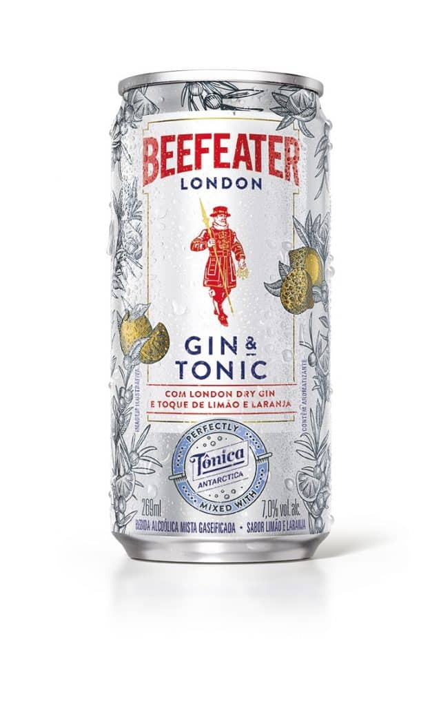 Beefeater e Tônica Antarctica se unem para a criação de uma bebida marcante.