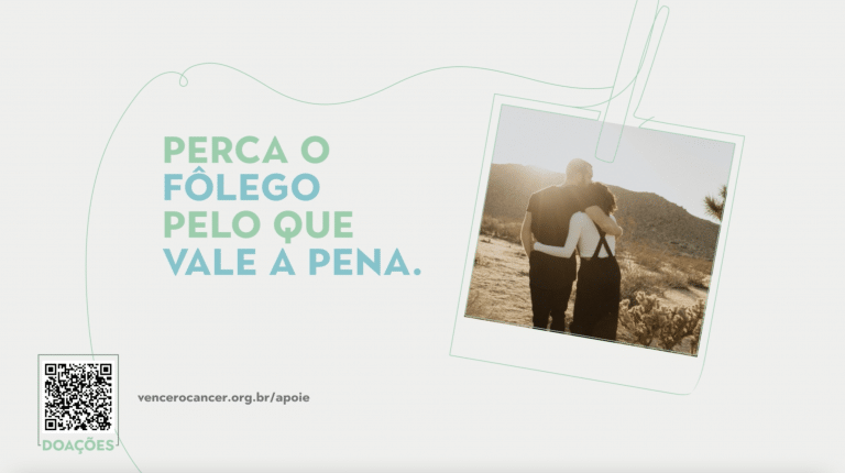 O Instituto Vencer o Câncer (IVOC) apresenta comunicação que conscientiza sobre a saúde do pulmão e diagnóstico precoce do câncer no órgão. 