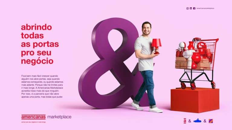 Americanas Marketplace lança campanha para reforçar novo posicionamento.