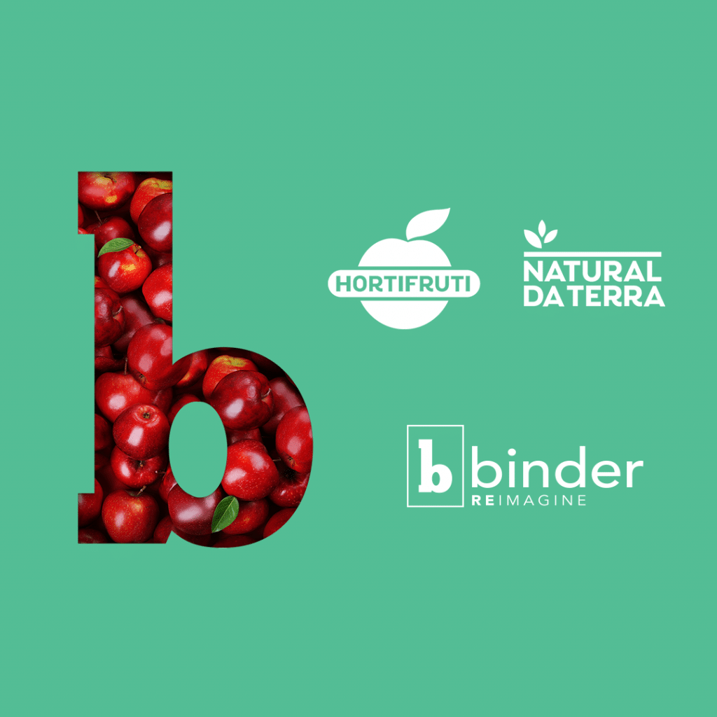 A Binder é a nova agência da Hortifruti Natural da Terra, maior rede varejista especializada em produtos frescos do Brasil.