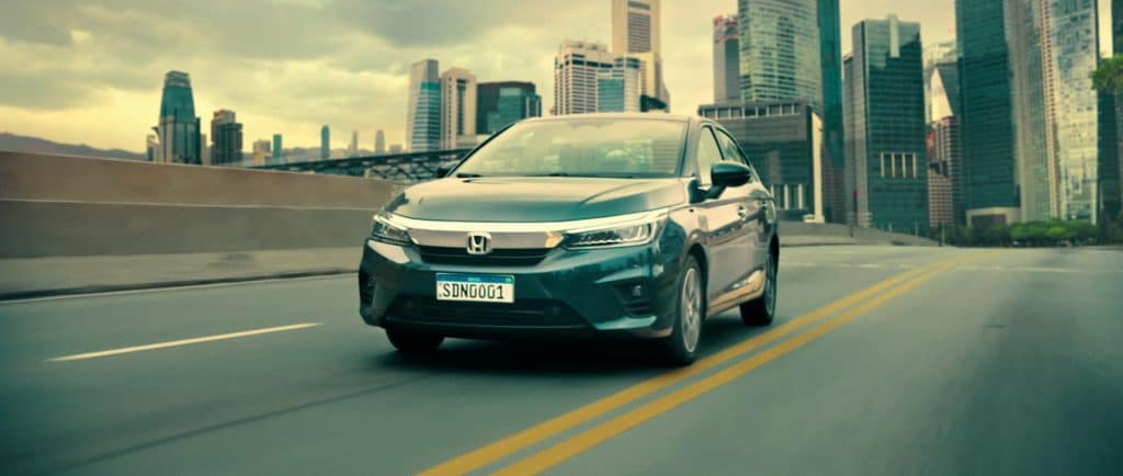 A Honda lançou, nesta última quinta-feira, dia 13 de janeiro, sua nova campanha publicitária do New City, que está em seu quinto modelo.
