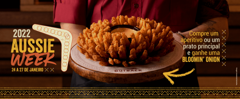 Outback Steakhouse promove a Aussie Week, que desta vez, irá trazer promoções exclusivas para os clientes criarem mais Momentos Outback.