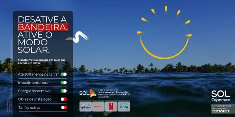 SOL lança sua primeira campanha institucional, dentro do contexto da preocupação com as altas taxas que acompanham a chegada do verão.