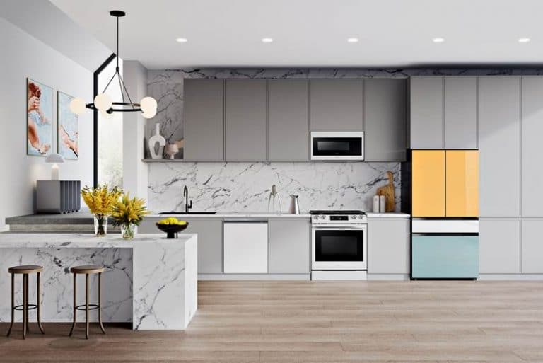 A Samsung Electronics Co., Ltd. anunciou hoje sua primeira geladeira Bespoke French Door, que será apresentada na CES 2022.