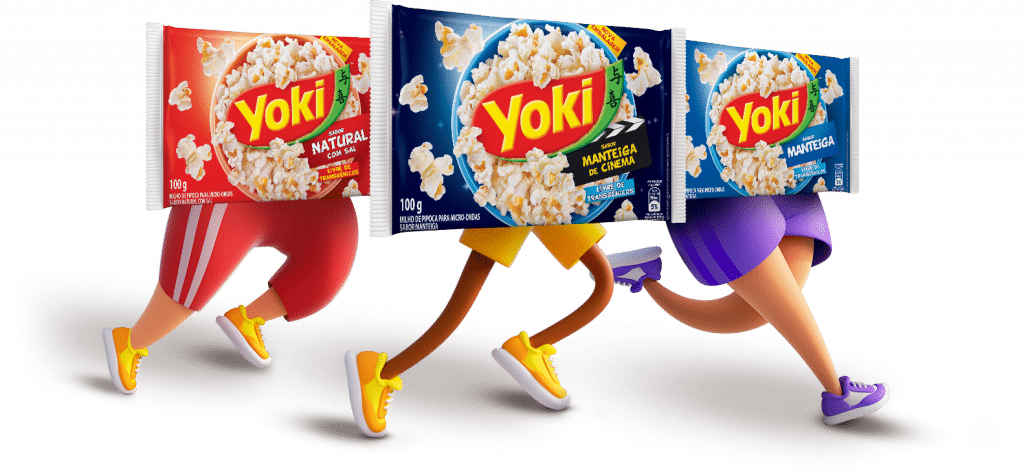 Yoki, aproveitando a onda crescente dos apaixonados por conteúdos de streamings, lançou a campanha "Yoki Maratonista Oficial".