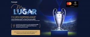 O Itaú Personnalité Mastercard inicia a promoção Meu Lugar na UEFA Champions League, que vai sortear viagens para a final na Rússia.