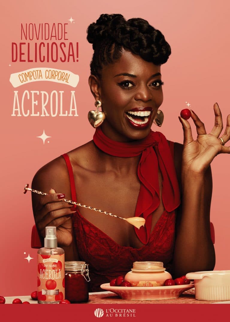 "Delícias de Cuidados": L'Occitane au Brésil apresenta sua linha de Compotas Corporais.