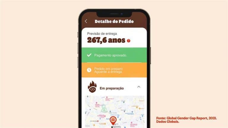 Burger King provoca reflexão sobre falta de equidade salarial entre homens e mulheres.