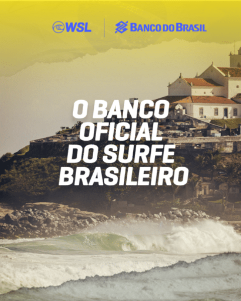 Banco do Brasil é o novo patrocinador da WSL no país.