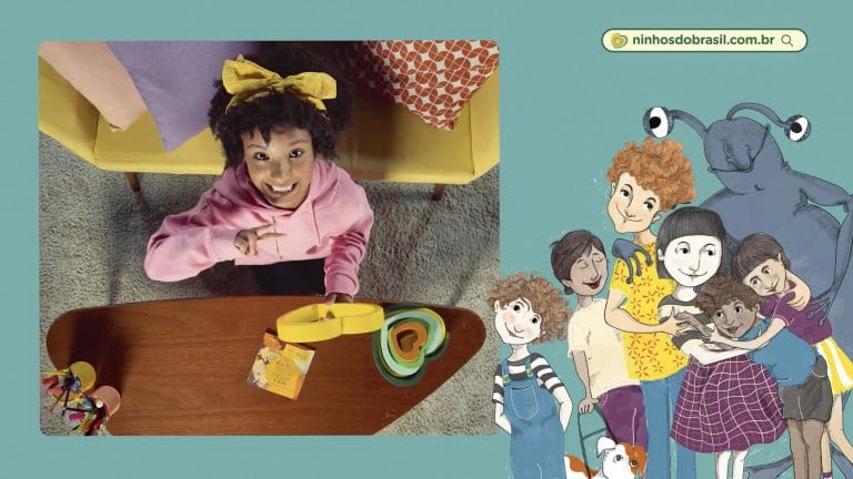 Ninho apresenta coleção de livros infantis em parceria com a editora Carochinha.