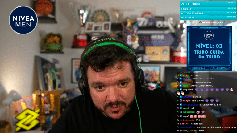 NIVEA MEN e seu embaixador, Gaules, promoveram na última semana o Gank Day, um dia voltado para gankar lives de pequenos streamers.