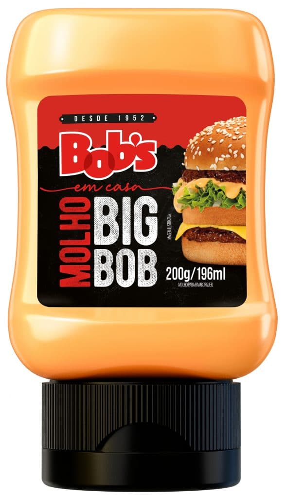 Bob's lança molho Big Bob em versão para varejo.