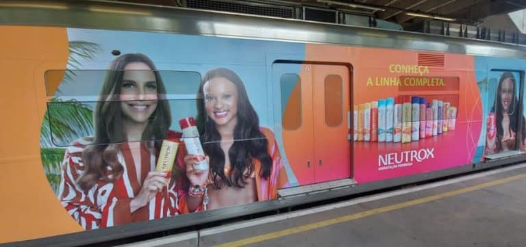 Neutrox, uma das marcas de produtos para cabelos mais reconhecidas pelos consumidores no país, ganhou as ruas neste verão.