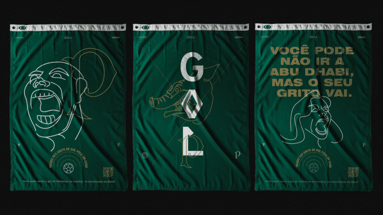 A Band, para incentivar o Palmeiras e divulgar a transmissão do Mundial, promoveu ação que acreditou no histórico gol do clube brasileiro.
