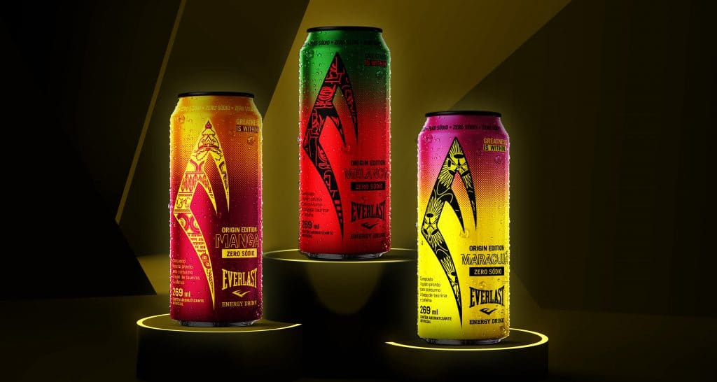 Everlast Energy Drink apresenta três novos sabores.