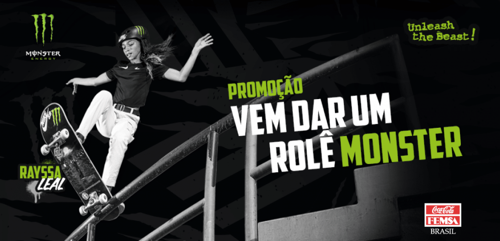A Coca-Cola FEMSA Brasil se uniu à Monster Energy para levar três sortudos à final de um dos maiores campeonatos nacionais de skate.