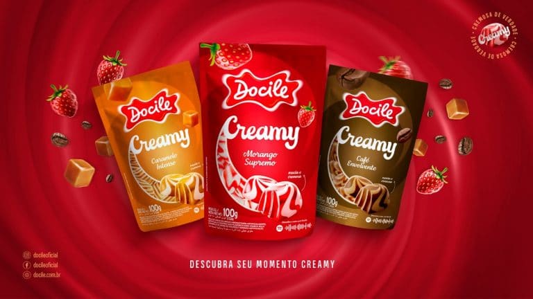 Docile lança produto premium em três sabores.