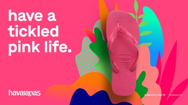 Havaianas e Ana Couto se unem para criar o reposicionamento global da marca.