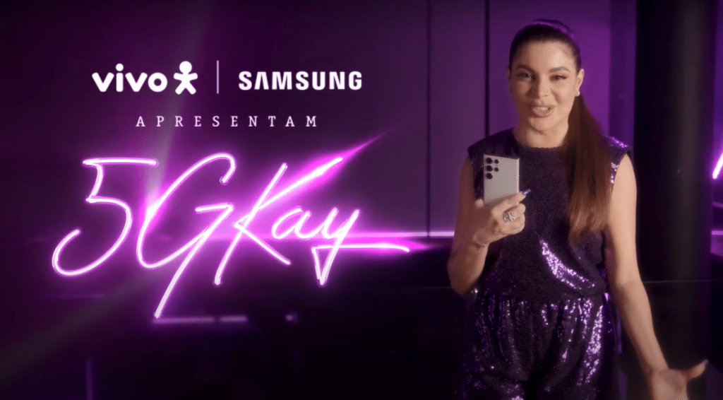 A Vivo estreia ação de lançamento do Samsung Galaxy S22 5G, que teve como insight criativo o aniversário da influenciadora Gkay.