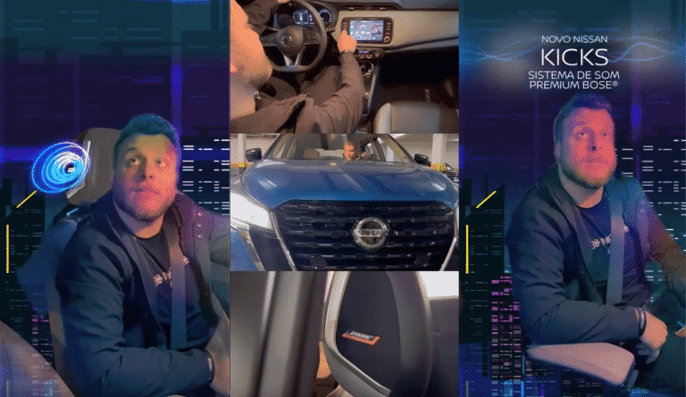 Nissan cria filtro de realidade aumentada para o público ativar sua atitude, com referências da música eletrônica e com a música "Attitude".