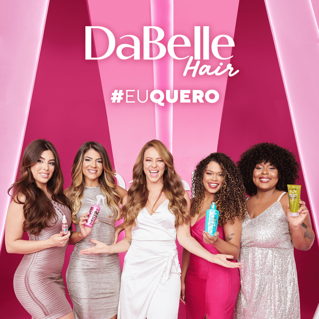 DaBelle Hair lança campanha "DaBelle Eu Quero" com Paolla Oliveira.