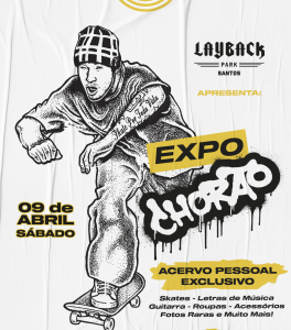 A LayBack realiza, a partir do próximo sábado, dia 9 de abril, a Expo Chorão, em homenagem ao ex-vocalista do Charlie Brown Jr.