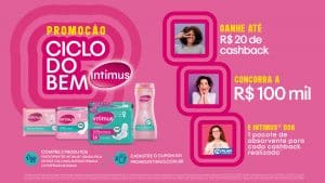 Intimus apresenta a promoção "Ciclo do Bem".