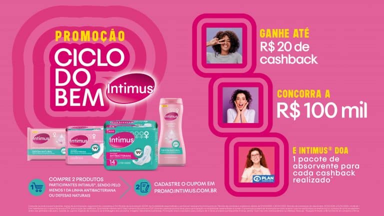 Intimus apresenta a promoção "Ciclo do Bem".