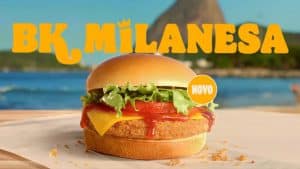 O Burger King acaba de lançar o BK Milanesa, que combina a carne à milanesa com o sabor de grelhado no fogo como churrasco.