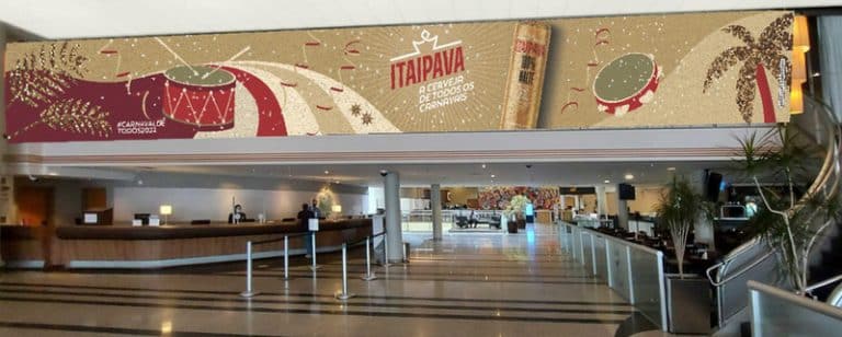 Itaipava 100% Malte é a cerveja oficial do carnaval de São Paulo.