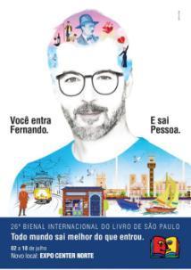 A campanha da 26ª Bienal Internacional do Livro de São Paulo, que acontecerá no Expo Center Norte, foi desenvolvida pela agência RINO COM.