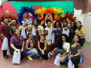 A Ruby Rose, pensando na volta do Carnaval em abril, firma parceria com a Mocidade Unida da Mooca, escola tradicional da Zona Leste de SP.