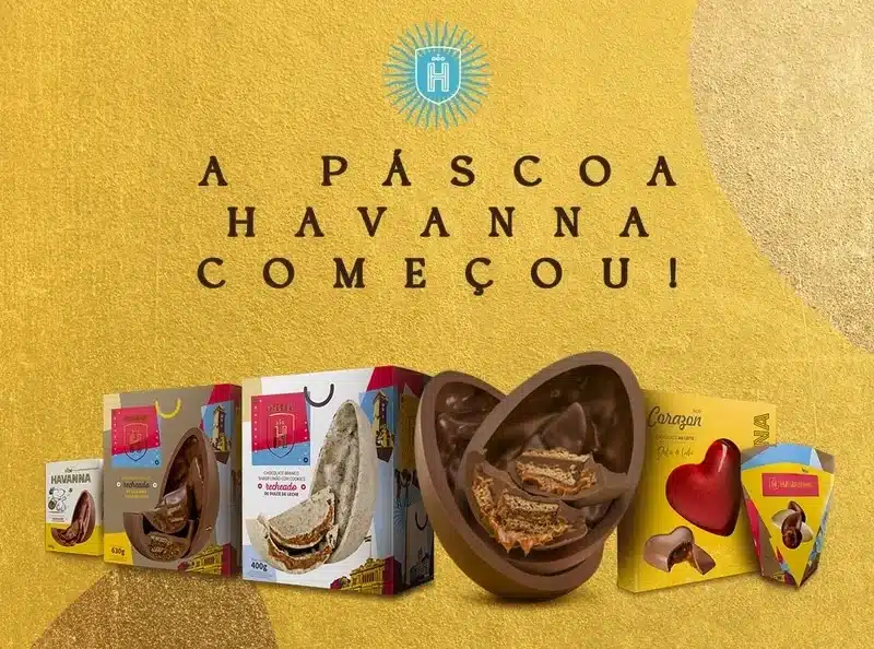 A Havanna, renomada rede argentina de cafeterias, apresenta sua nova campanha para 2022, que leva como temática a Páscoa mais Dulce.