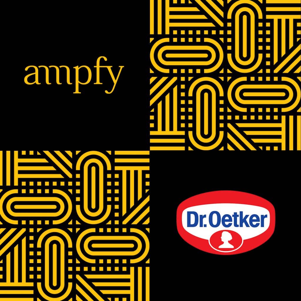 A Ampfy, após vencer processo de concorrência, anuncia a conquista da conta da empresa de alimentos Dr.Oetker no Brasil.