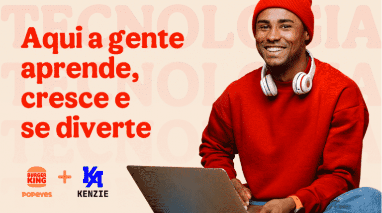 A edtech Kenzie, em parceria com a BK Brasil, promove, com o objetivo de oferecer qualificação profissional em tecnologia, o BKB Code.